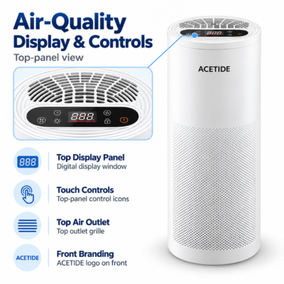 Air-Quality Display and Controls